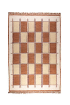 Gambit - Rug - Cotton - Beige/Terracotta