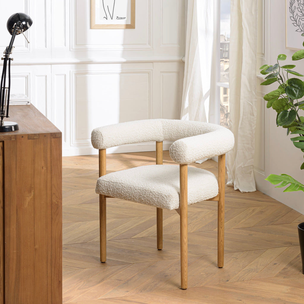 Gaston - Chaise - Blanc