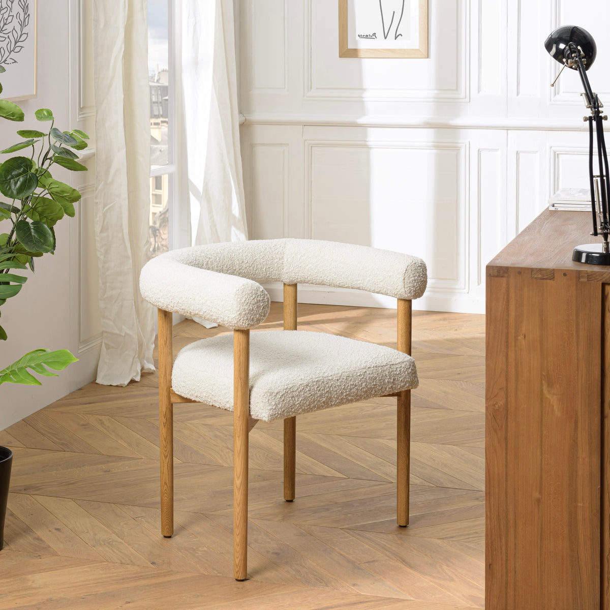 Gaston - Chaise - Blanc
