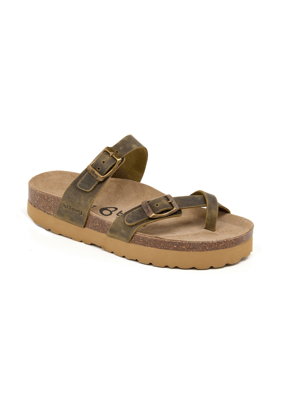 Khaki Sandals - Women
