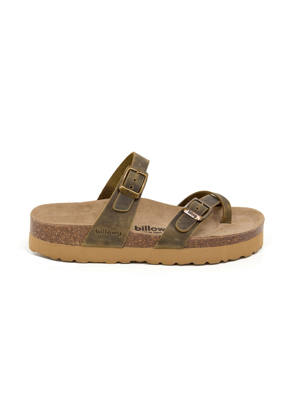 Khaki Sandals - Women