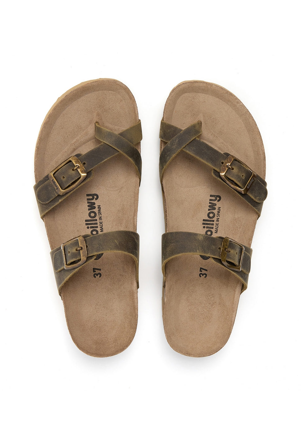 Khaki Sandals - Women