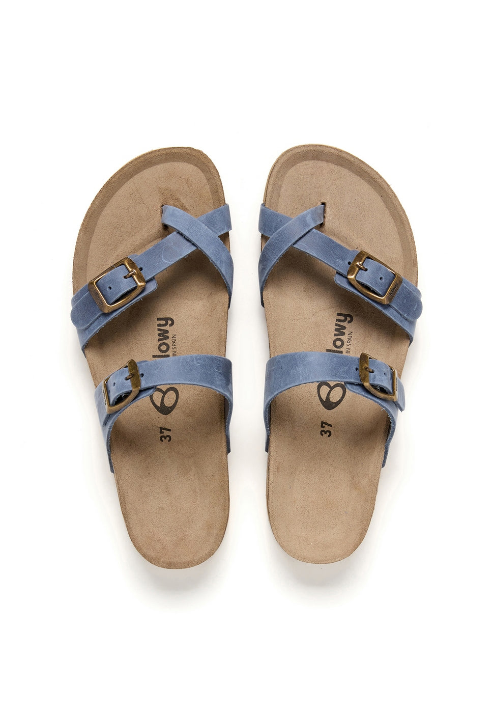 Sandalias Azul - Mujer