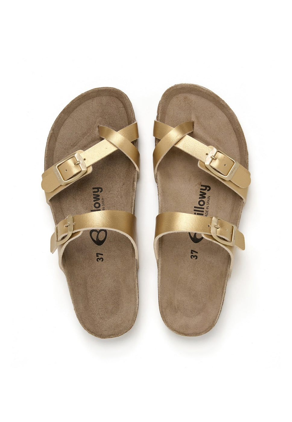 Chanclas Dorado - Mujer