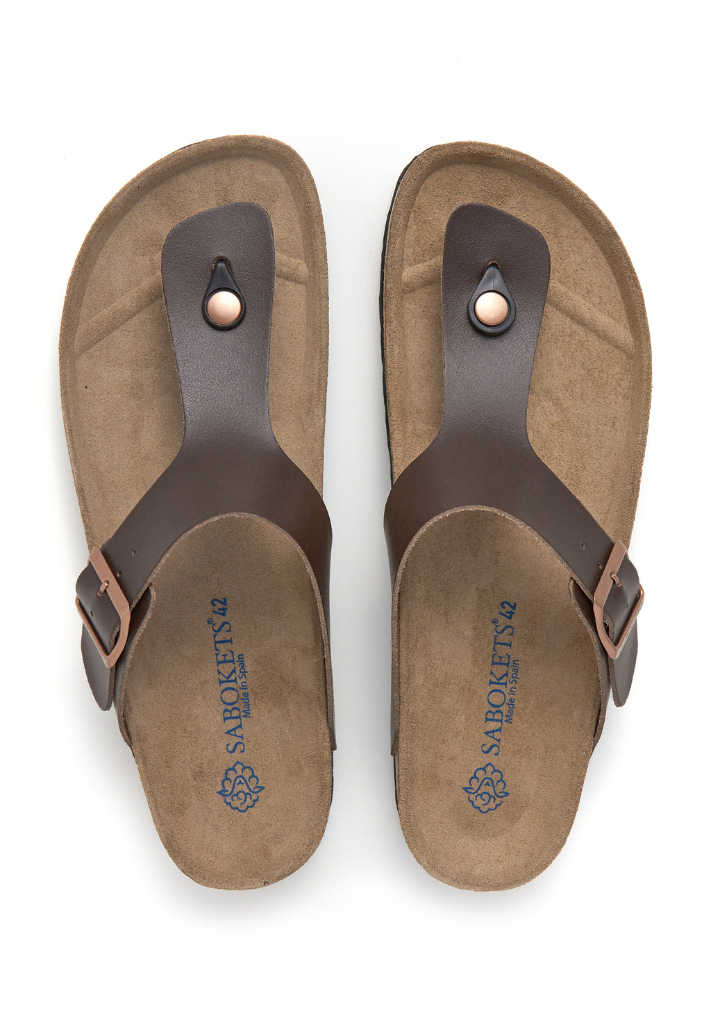 Sandales - Brune - Homme