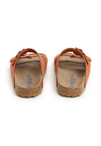 Sandales - Orange - Femme