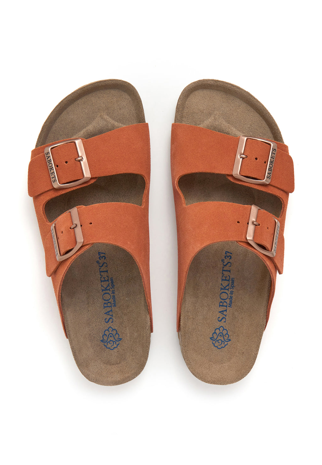 Sandales - Orange - Femme