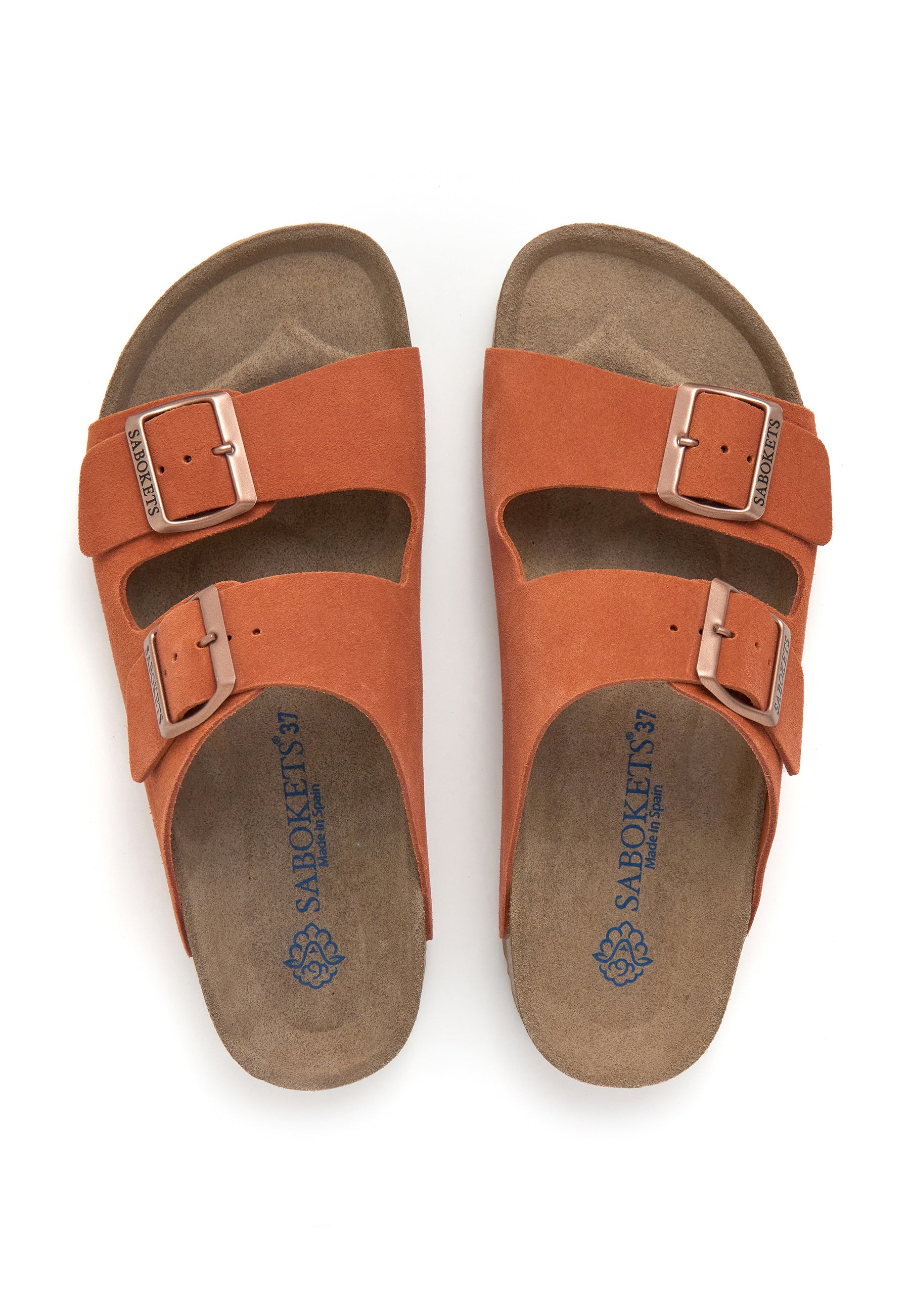 Sandales - Orange - Femme
