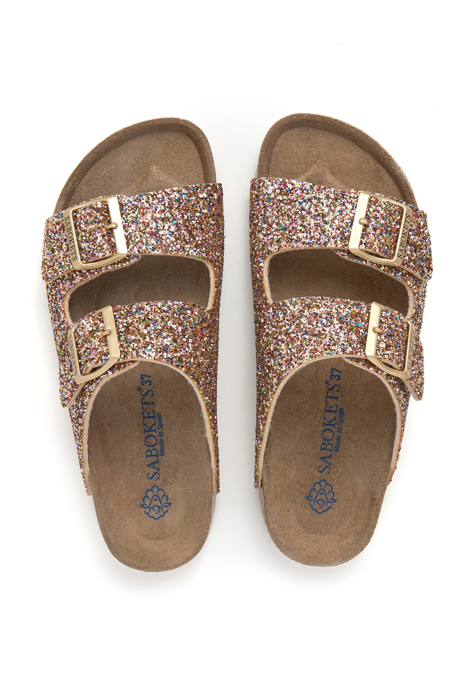 Sandales - Doré - Femme