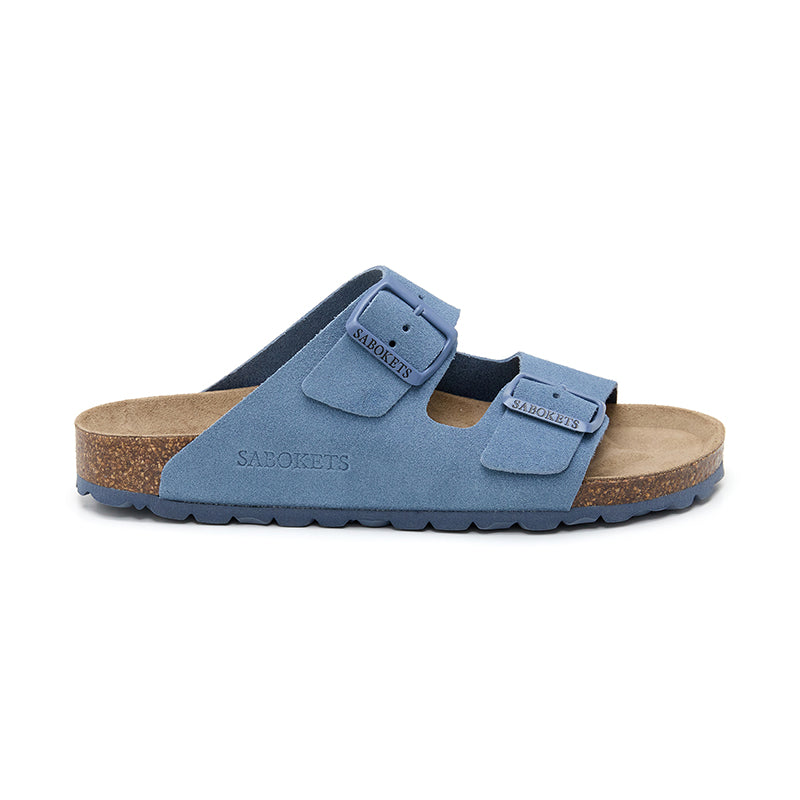 Zuecos - Azul - Mujer