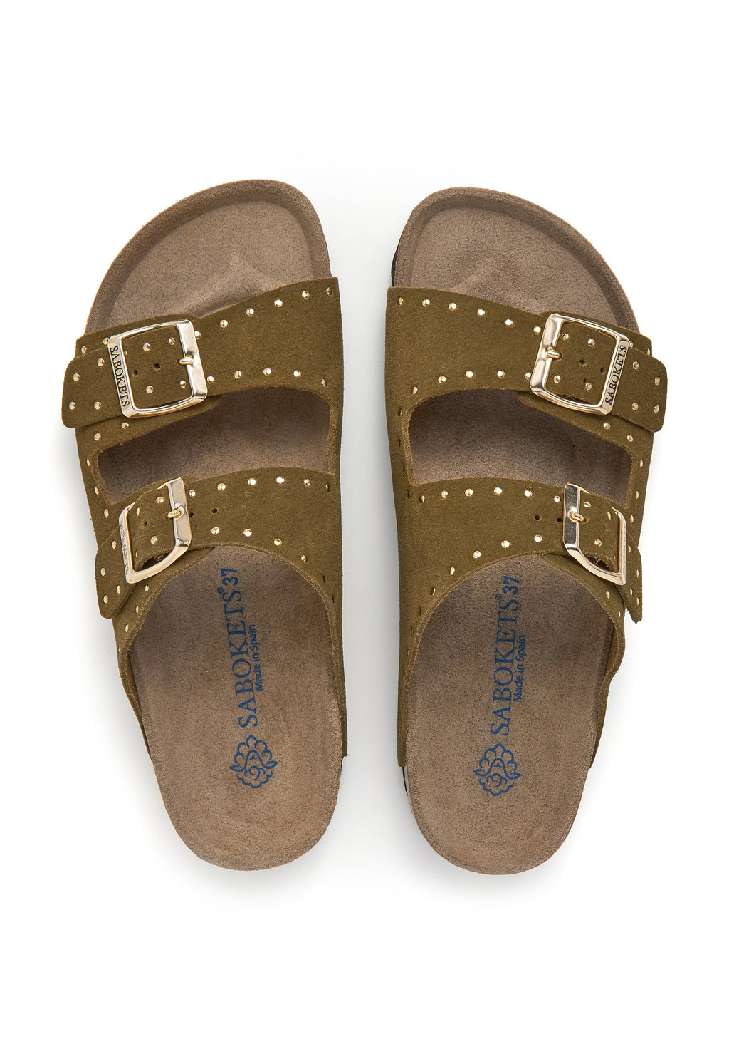 Sandales - Kaki - Femme