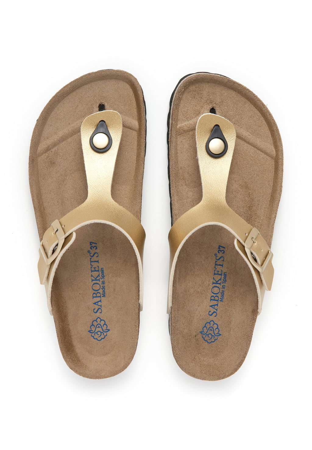 Sandales - Doré - Femme