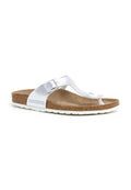 Sandales - Argent - Femme