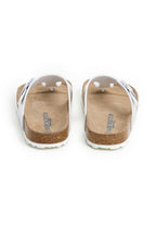 Sandales - Argent - Femme
