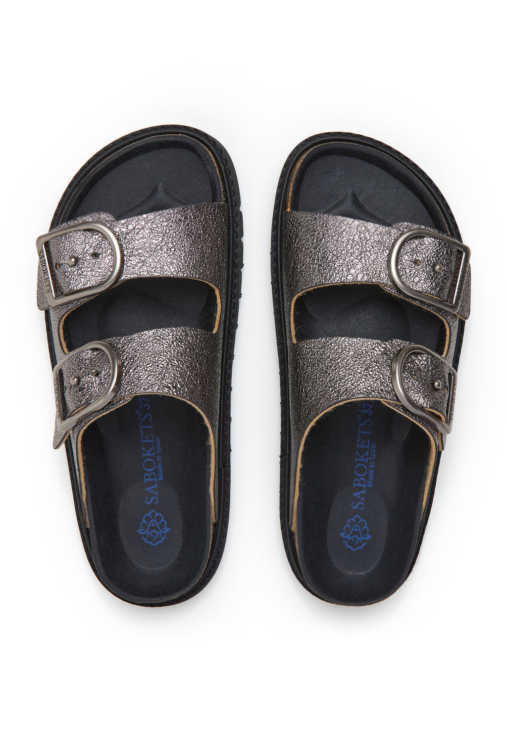Sandales - Argent - Femme