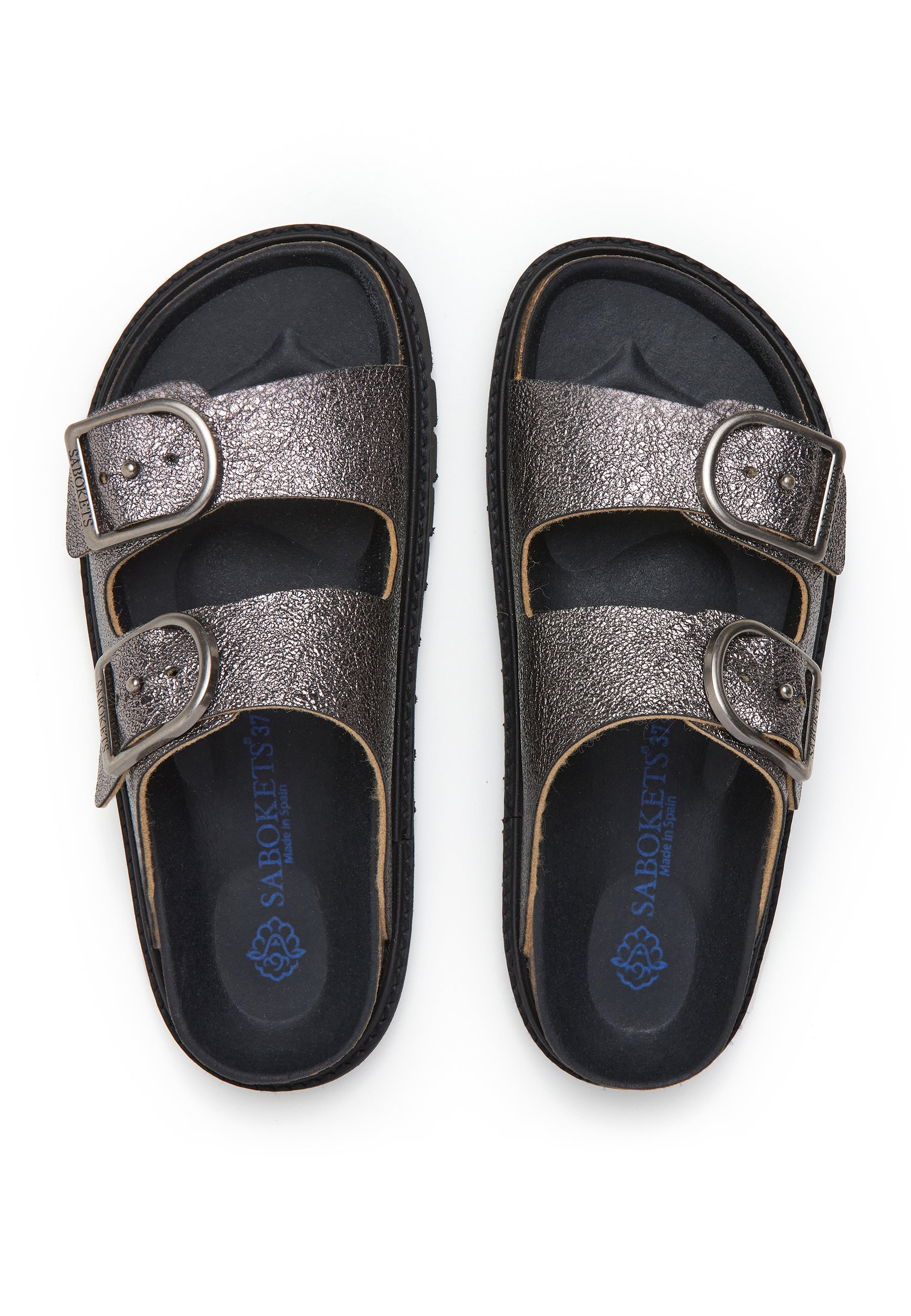 Sandales - Argent - Femme