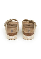Sandales - Kaki - Femme