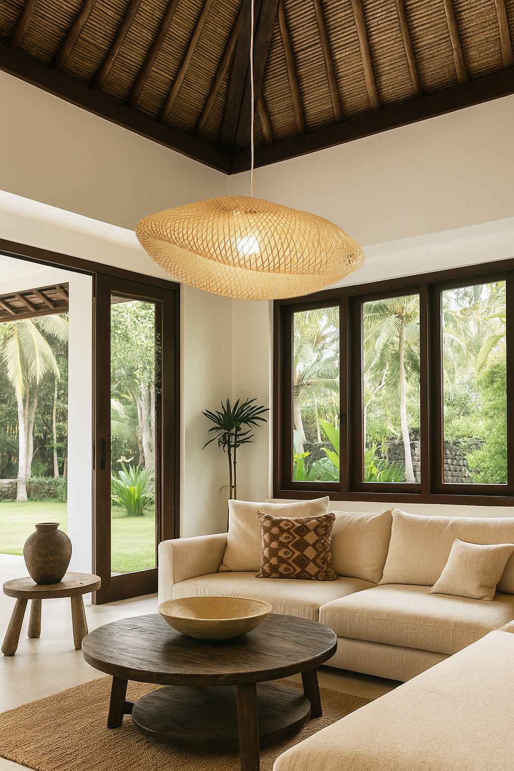 Klino - Suspension - Bambou - Naturel
