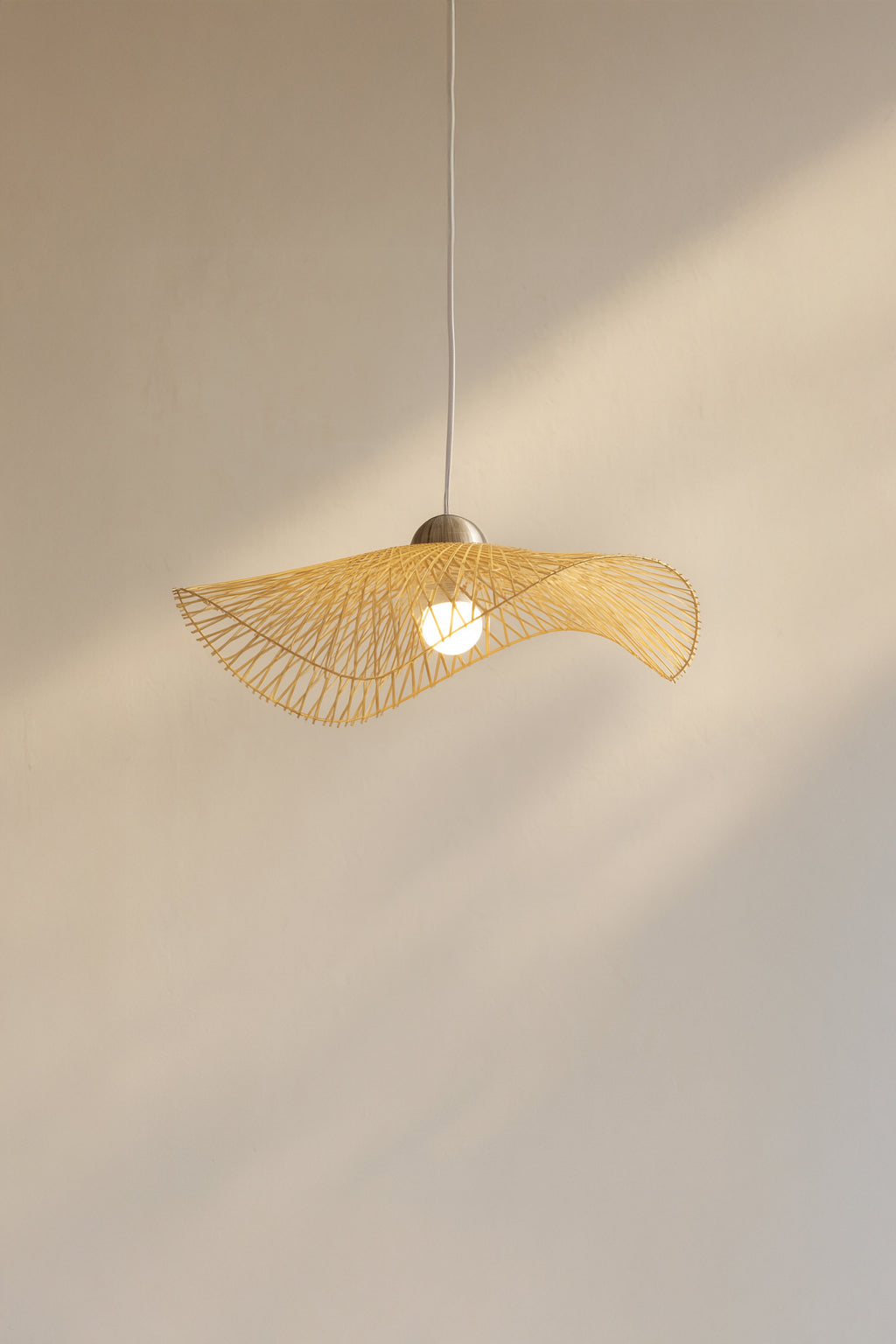Caravelle - Petite Suspension - Bambou - Naturel