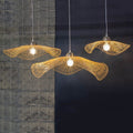 Caravelle Pendant Lamp - Woven Bamboo - 75Cm