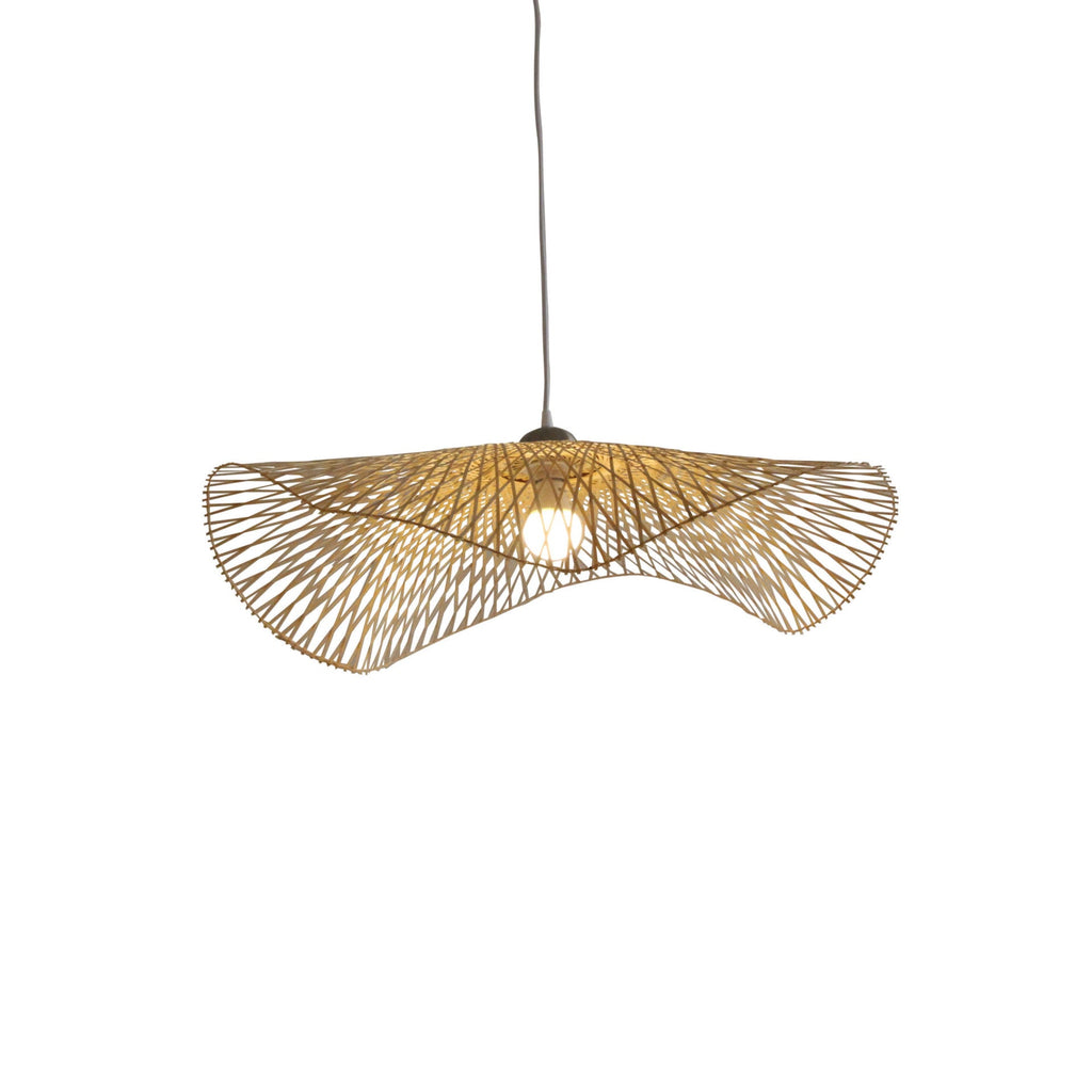 Caravelle Pendant Lamp - Woven Bamboo - 75Cm