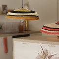 Trinidad Pendant Lamp - Seagrass - Natural and Ocher