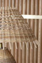 Lámpara de mesa Joyce de ratán - Natural