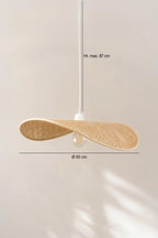 Solea - Suspension - Bambou Naturel - Ø60Cm