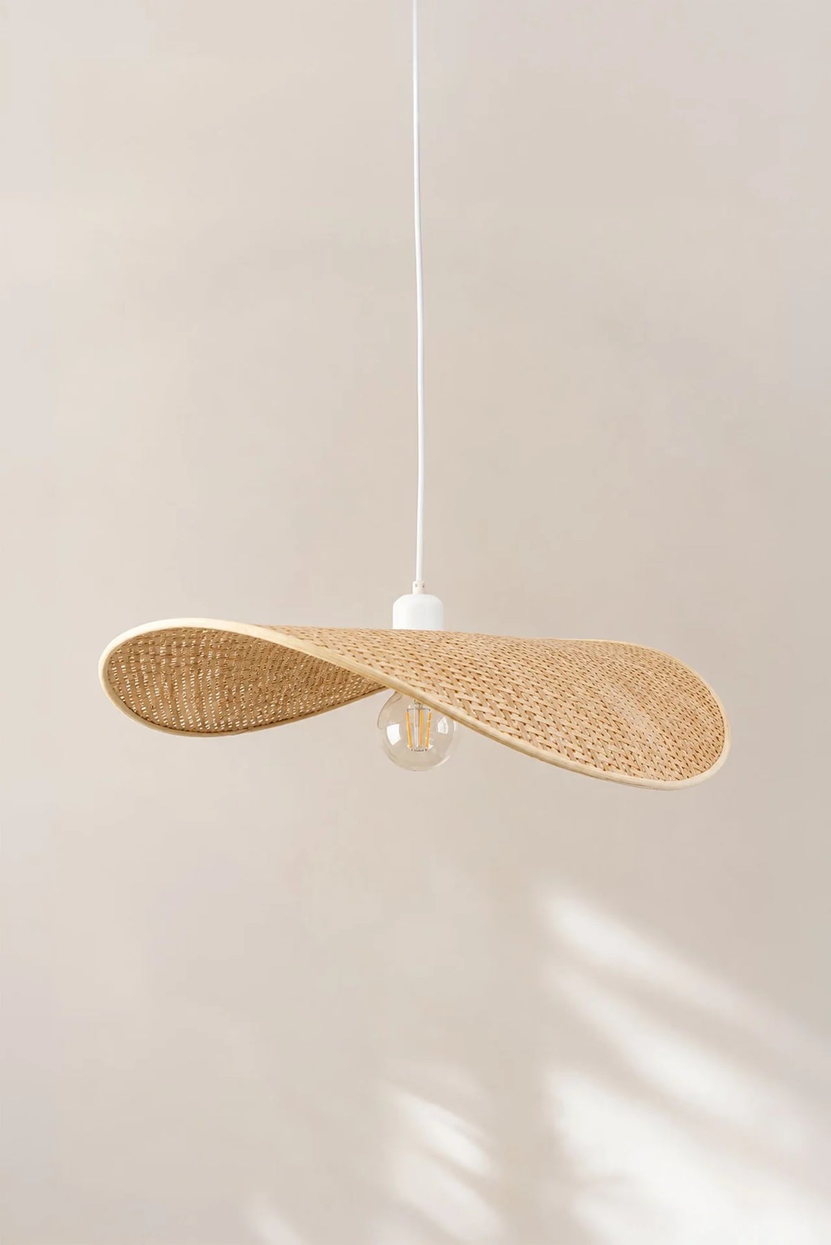 Solea - Suspension - Bambou Naturel - Ø60Cm
