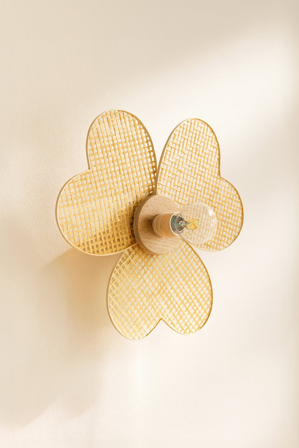 Petali - Applique Murale - Bambou - Naturel