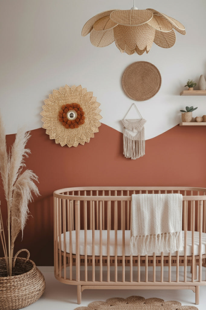 Daisy - Applique - Bambou - Naturel