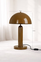 Kyra - Lampe À Poser - Métal - Moka