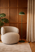 Thalia - Lampadaire - Métal - Vert Olive