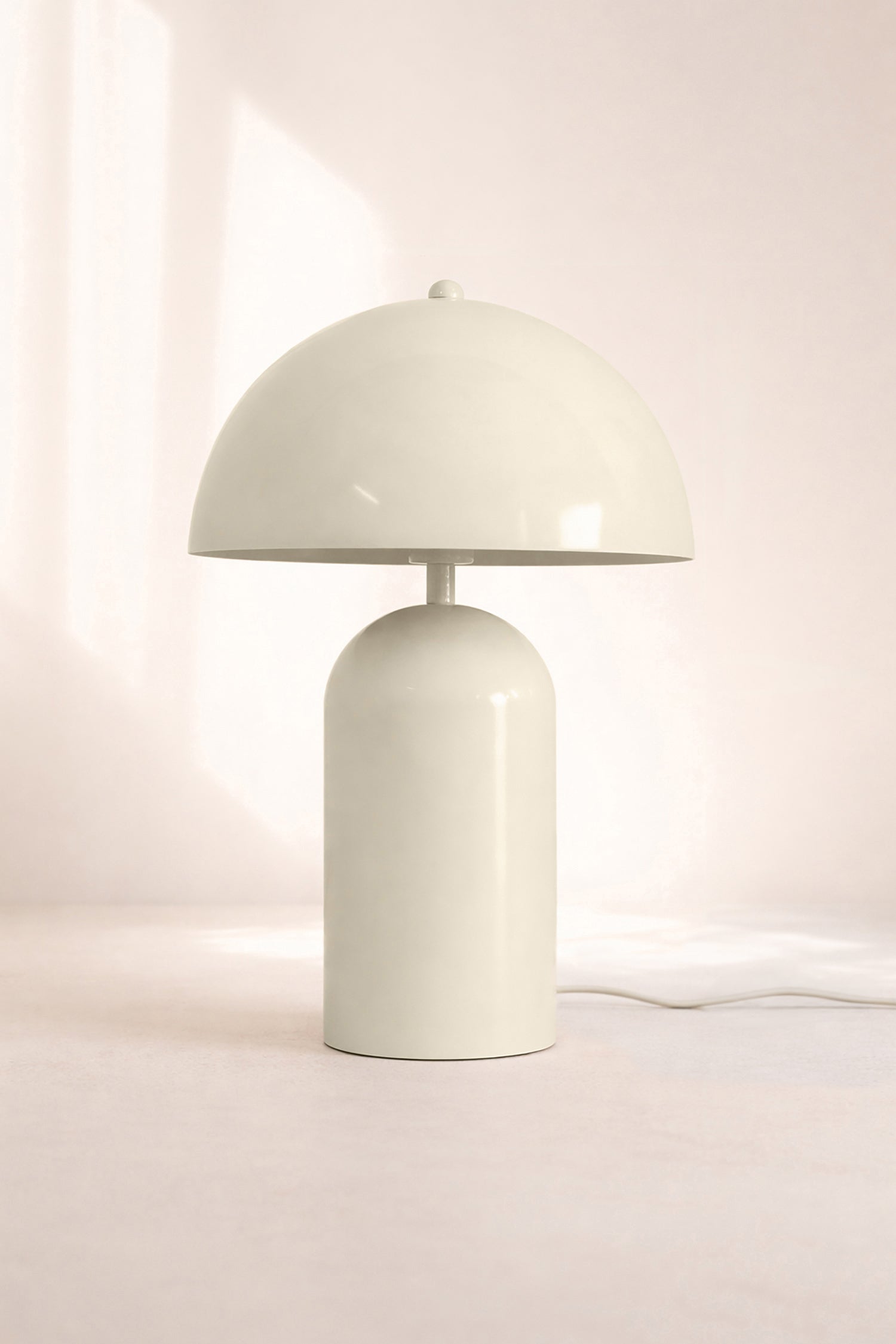 Chloe - Lampe À Poser - Métal - Ecru