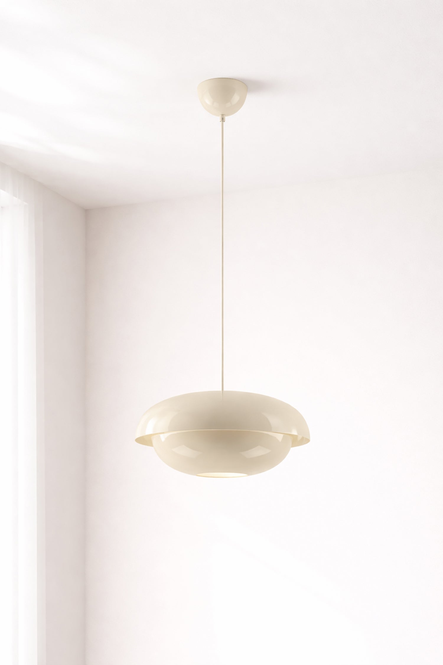 Chloe - Suspension - Métal - Écru