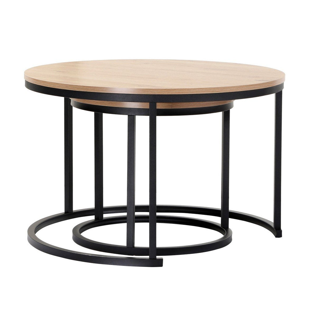 Lenny - Lot De 2 Tables Basses Gigognes