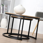 Lenny - Lot De 2 Tables Basses Gigognes