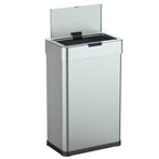 Daytona - Poubelle Automatique Inox 70L - Acier Inoxydable - Argent