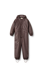 Combinaison De Pluie Thermo Aiko - Chocolate Plum