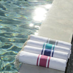 White Cotton Fouta St Tropez - White