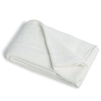 Carla - Drap Plat - Gaze De Coton - Blanc