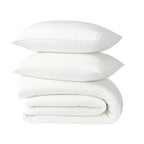 Gai - Lot Parure & Taies - Coton Bio & Lyocell - Blanc
