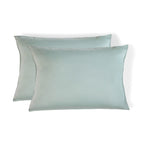 Gaia - Lot De 2 Taies D'Oreiller - Coton Bio & Lyocell - Vert Céladon