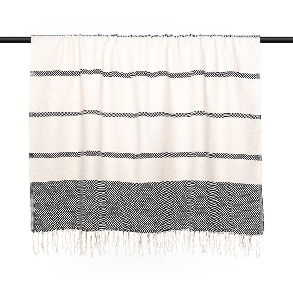 Liv - Plaid - Coton - Noir
