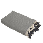 Gstaad - Plaid - Laine - Gris Chiné