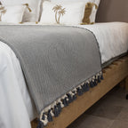 Gstaad - Plaid - Laine - Gris Chiné