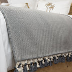 Gstaad - Plaid - Laine - Gris Chiné