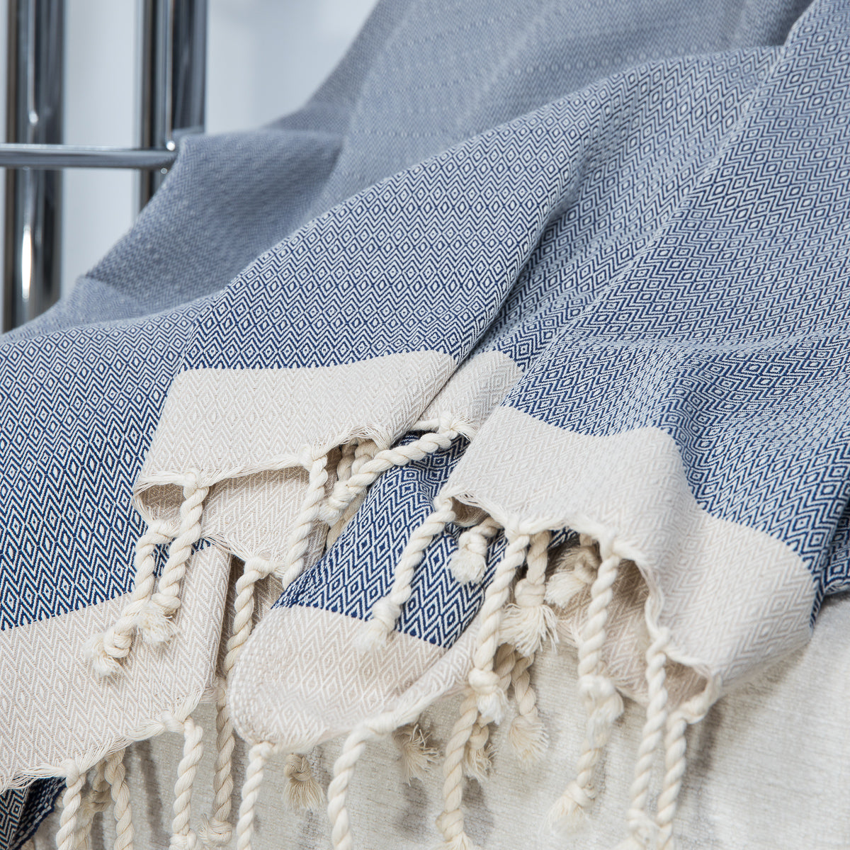 Montana - Plaid - Coton - Bleu