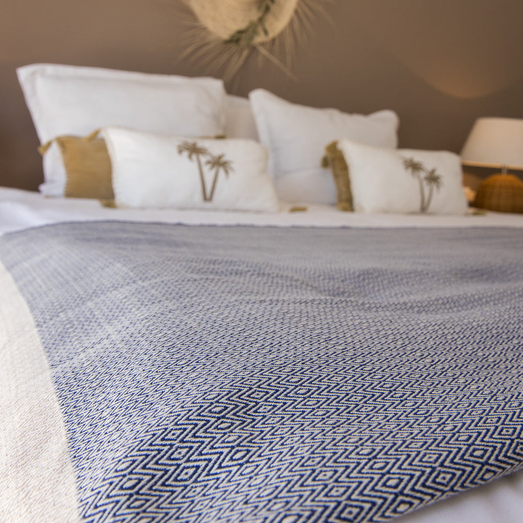Montana - Plaid - Coton - Bleu