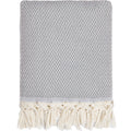 Aspen - Throw - Wool - Mottled Grey